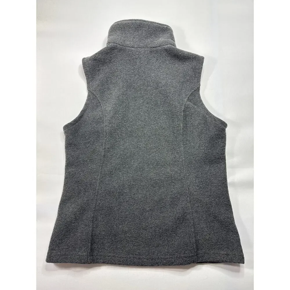 Columbia Women's Benton Springs Gray Fleece Vest - Size M - Picture 3 of 6